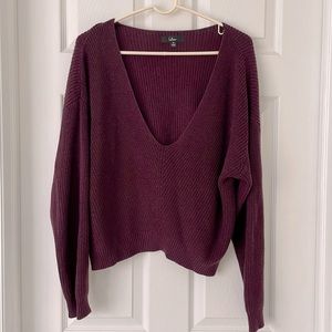 Lulu’s V- Neck sweater, Size M